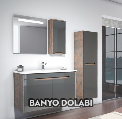kaseri banyo dolabı